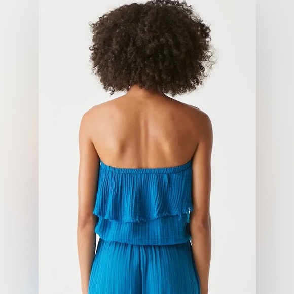 MICHAEL STARS NWOT FLEUR GAUZE TOP - Picture 3 of 5